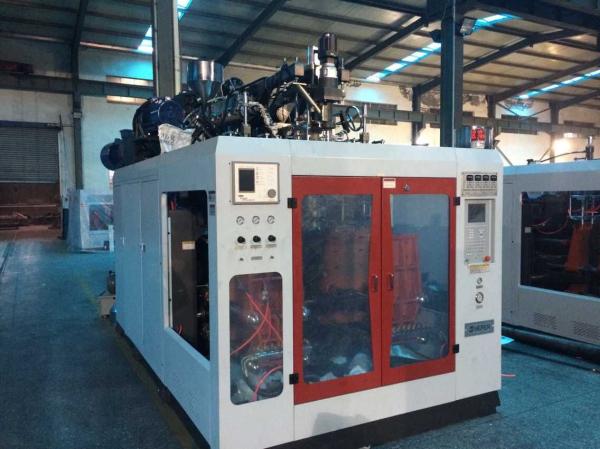 4 Layer Twin Station extrusion blow molding machine for chemical bottle