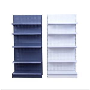 China Gondola Shop Retail Store Display Stands Single Sided Supermarket Shelves wholesale
