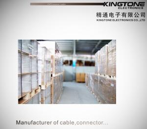 China 95% BC Braiding RG59 Black Coaxial Cable with 0.58mm BC Conductor Solid PE PVC Jacket wholesale