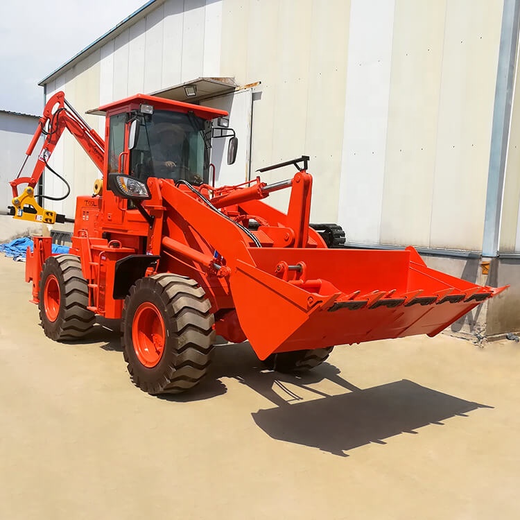 Construction Work Backhoe Loader HQ-WZ-25-30 with Small Size and Professional Design