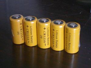 China Primary CR123A 3.0V Rechargeable Li-Mno2 Battery 1500mAh Non Toxic wholesale
