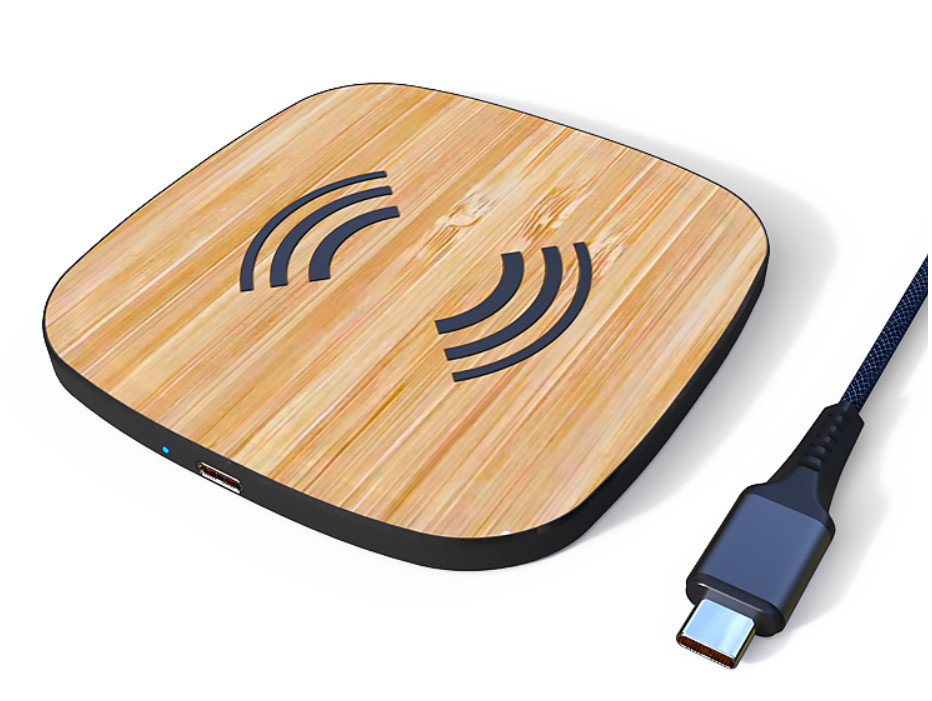 10 W Slim Iphone Cordless Charger , Qi Wireless Charging Pad For IPhone
