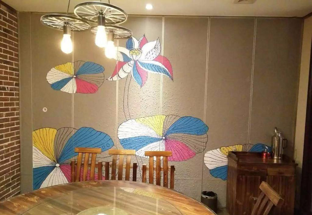 Restaurant Movable Acoustic Room Dividers Leather Painting Finish Partition Wall