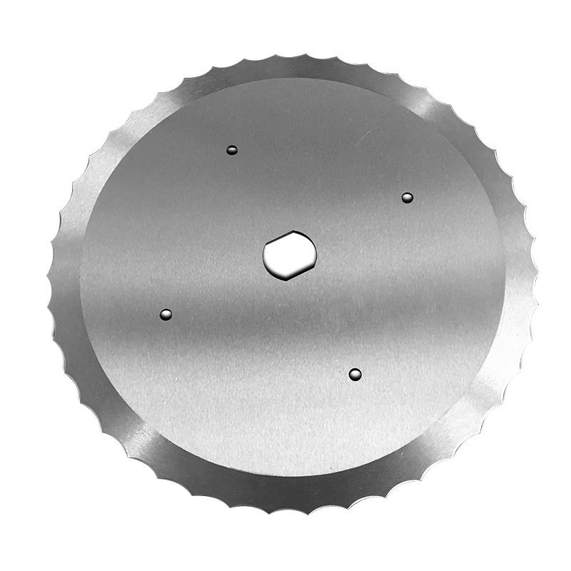 Tungsten Carbide Circular Cutting Knives For Food Processing Plastic Rubber