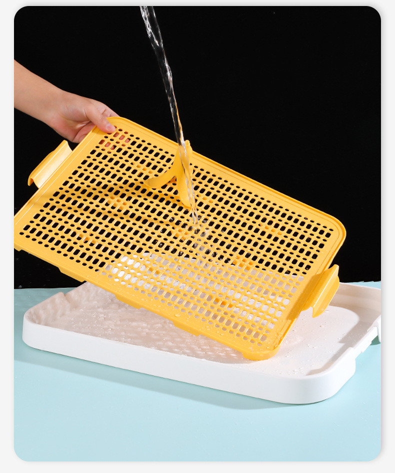 Home Pet Dog Toilet Original Banana Post Flat Toilet With Tray Easy To Clean