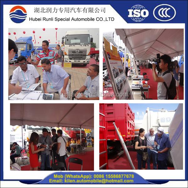 40000 Litres 3 Axle Fuel Tank Semi Trailer Four Compartments Heavy Duty Load