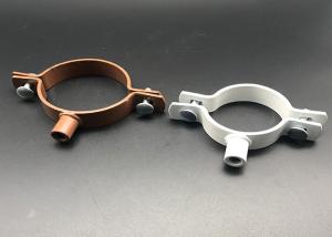 China Brown Colour Copper Pipe Bolted Nut Clip PVC Pipe wholesale