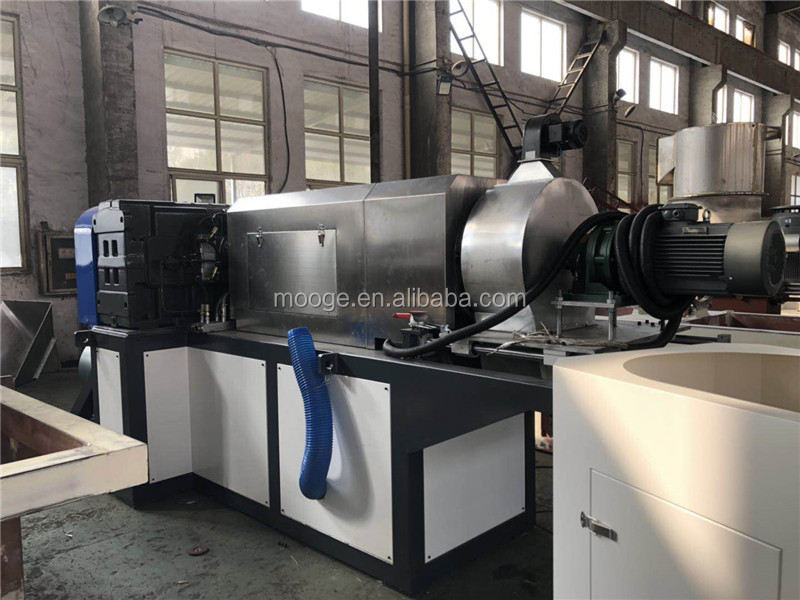 Squeezing Extruder Milk Bag Recycling Machine 1000kg/H PP Woven Bag Recycling Machinery