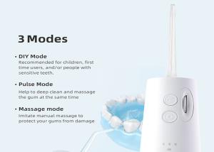 China 225mm Length Dental Care Water Flosser 300ml Tank Portable Dental Oral Irrigator wholesale