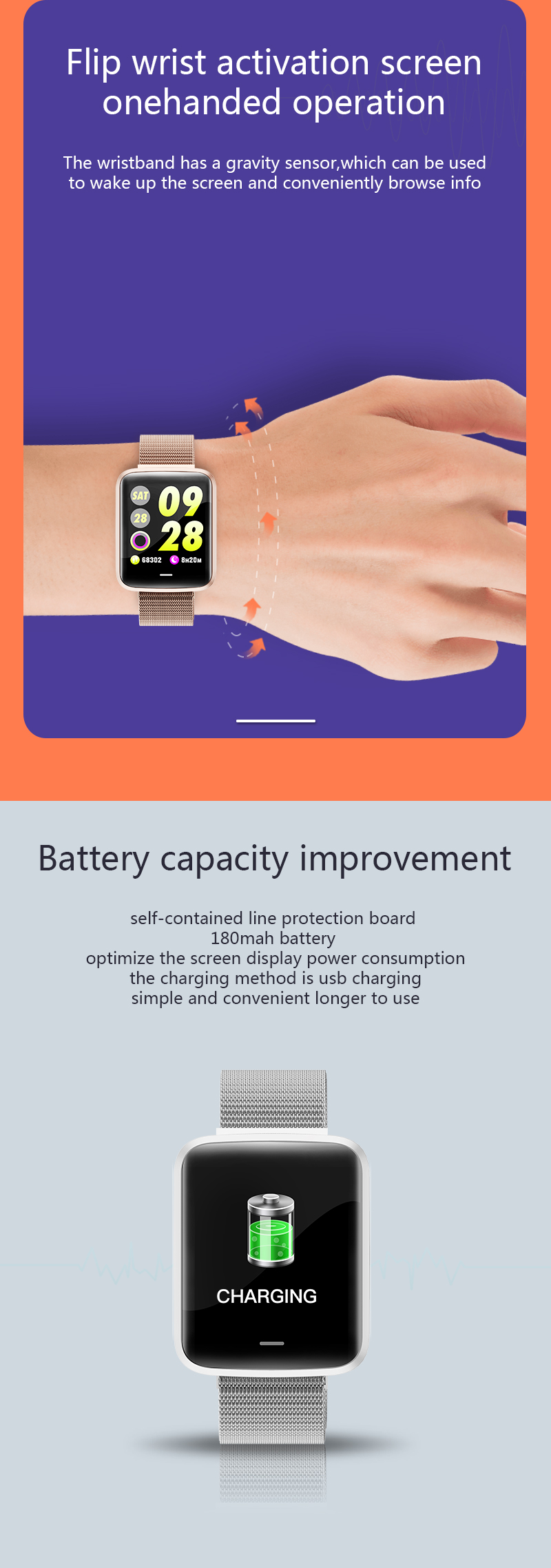 H19 RFID Ip68 Sports Smart Watch Retro Classic Game Console Android 180mA
