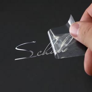 China Custom Printing Brand Logo Sticker Business Label Vinyl Self Adhesive Waterproof wholesale