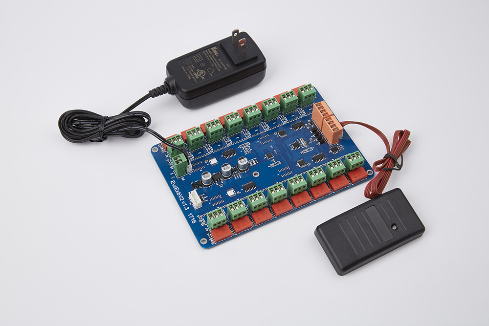 Electronic Card Sensor Door Lock / Keyless Swipe Card Door Entry Systems