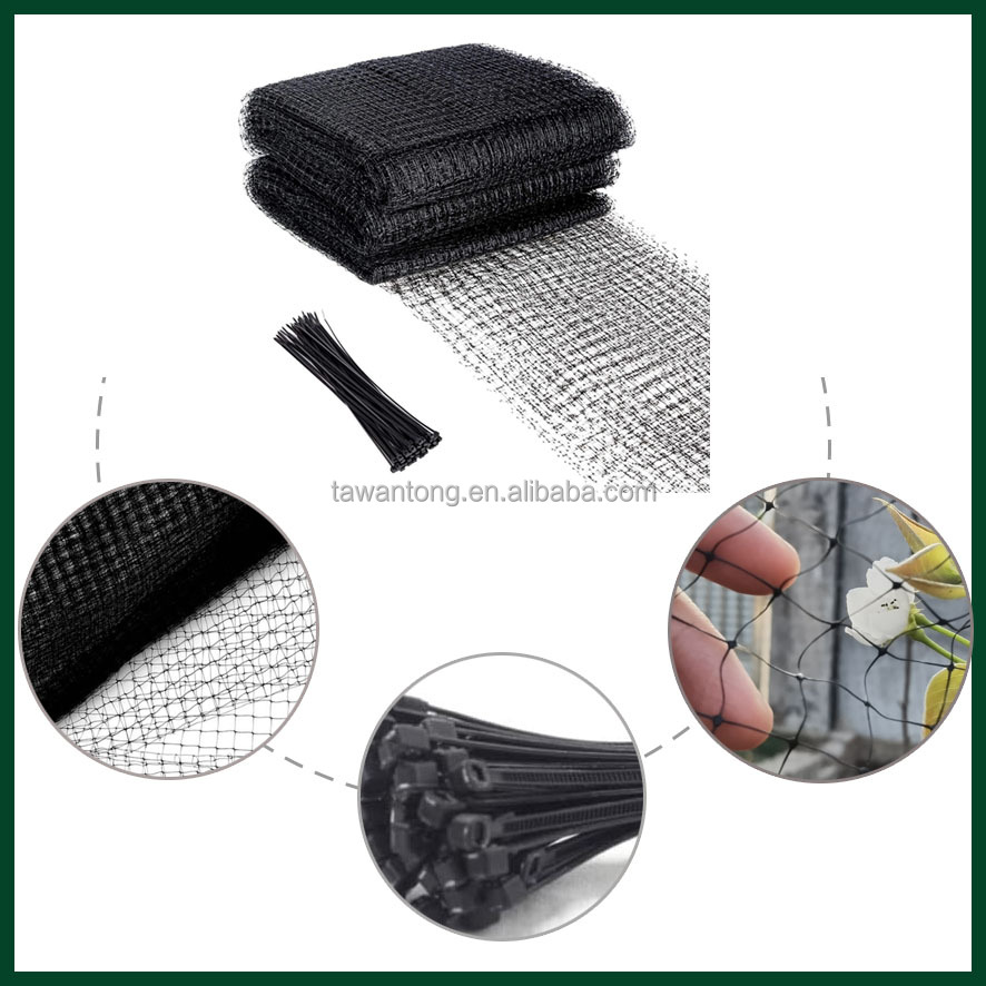 Customized Length PP Agricultural Post Horticultural Bop Garden Net Deer Rabbit Mesh Fence CE ISO