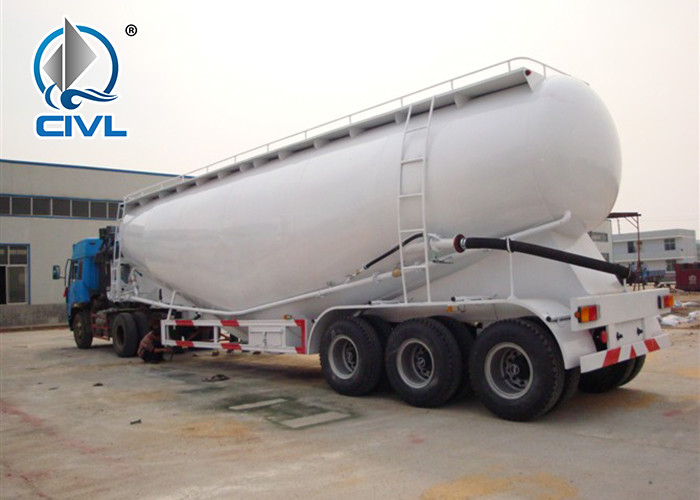 30-60M3 Bulk Cement Tank Semi Trailer Manufacturer Tongya 3 Axles Bulk Semi Trailer