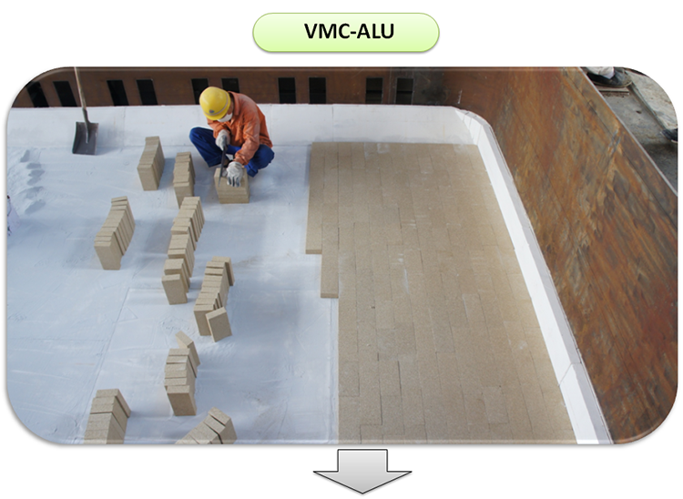 Furnace 475kgs/M3 Vermiculite Refractory Panel Fireproof Brick Effect