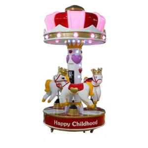 China 110V 220V Children's Horse Carousel Kiddie Ride Coin Operated wholesale
