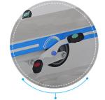 Mobile Metal Stretcher With Wheels , Folding Durable Emergency Stretcher Bed