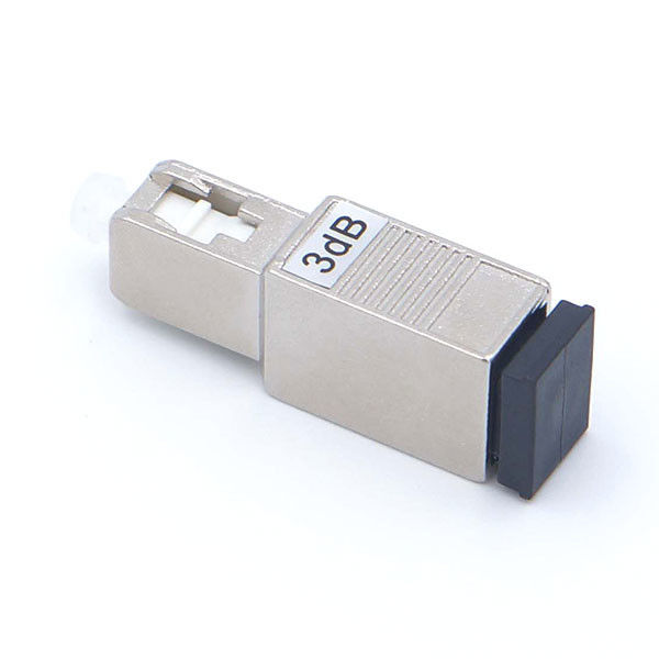 Male - Female Fiber Optic Attenuator Single Core 1 - 30dB With Metal Material