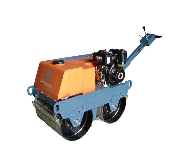 YL31C 0.57t Road Construction Roller , 0.6km/H Tandem Vibratory Roller