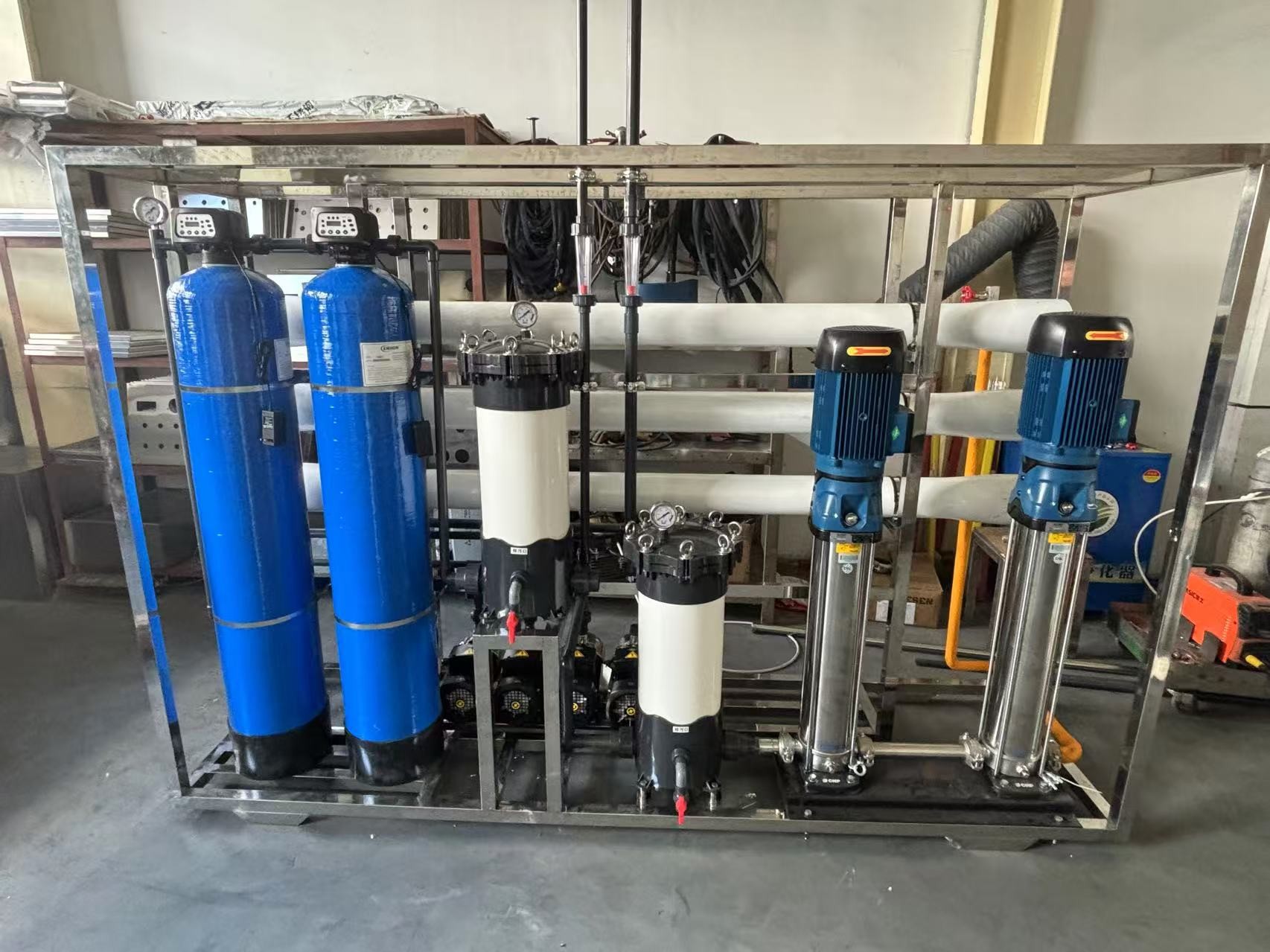 Remote Monitoring And One-Click Operation Of Energy-Efficient Seawater Desalination Equipment