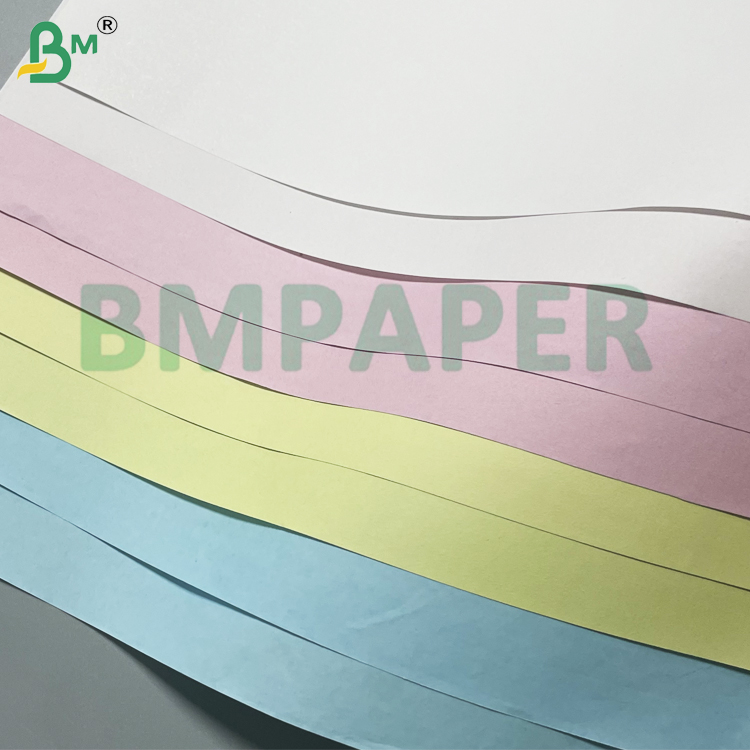 48g 50g 8.5"*11" Colorful Stable Carbonless  Paper For Bill Printing