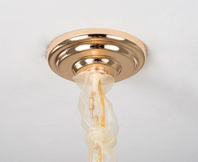 Four Leaf Shape Modern Decorative Lamps Lighting 7m2 To 25m2 ODM OEM