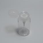 150ml PET Plastic Cosmetic Package Eye Nail Polish Press Pump Bottle for Makeup
