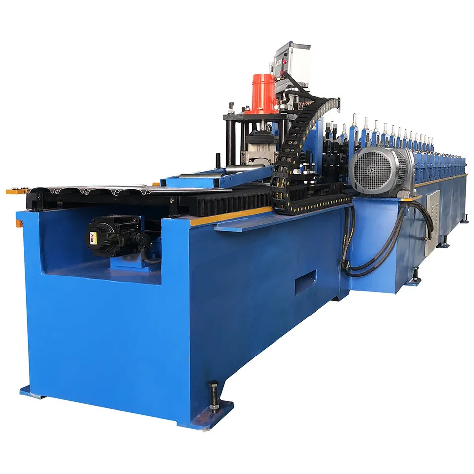 8-12m/min Shutter Door Roll Forming Machine 22Kw Automatic Rolling Shutter Machine
