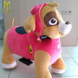 China Hansel 2019 wholesale coin and non coin motorized plush riding animals for shopping mall wholesale