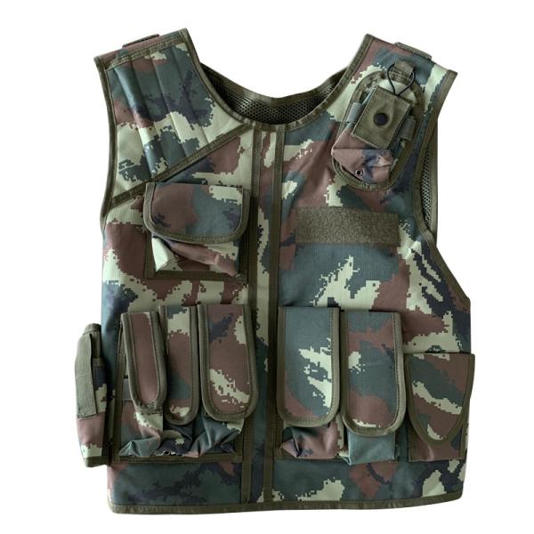 MTV15 Camouflage Black Lightweight Kevlar Concealed Military Tactical Bullet