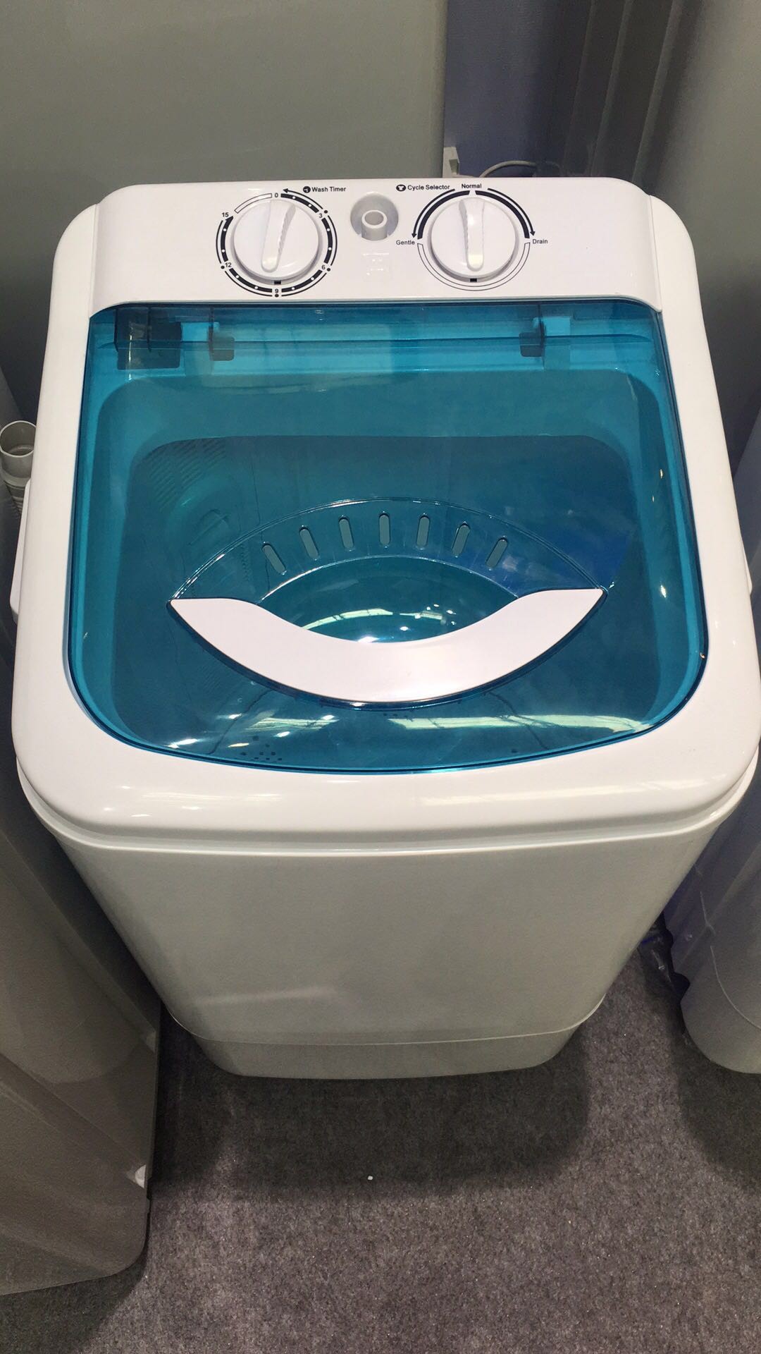 Outdoor Indoor Slim Width One Tub Washing Machine For Single Or A Small Family Baby