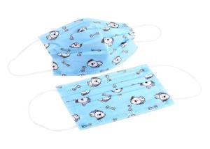 China Windproof Children's Disposable Face Masks Fluid Resistant Keep Warm wholesale