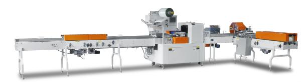 40 bags / Min 7.5KW Soft Bag Napkin Packing Machine / Tissue Paper Packing