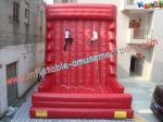 Commercial 0.55mm PVC Tarpaulin Inflatable Sports Games Rock Climb 7L x 6W x 7H