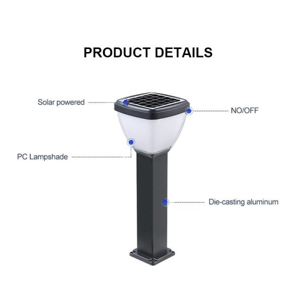 Waterproof Ip65 Solar Garden Light Landscape Rustproof Lighting Decoration Outdoor