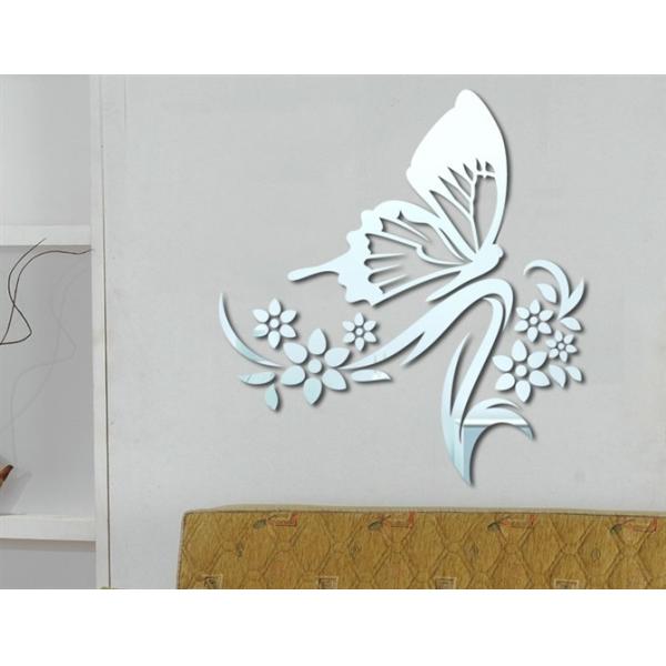 Mirror wall stickers beauty salon bedroom kindergarten shop decoration mirror stickers