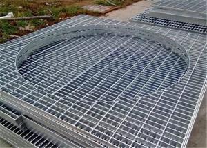 China Special Shaped 6mm Hot Dip Galvanized Steel Grating wholesale