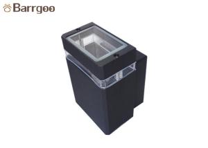 China GU10 One Head Shine Up Down Led Wall Light Fixtures Square For Outdoor Path wholesale
