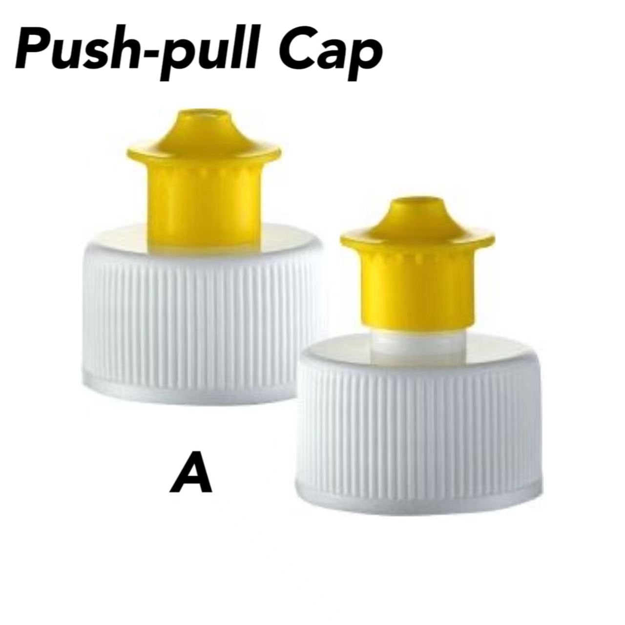 28/410 Colorful Sport Lid Cap PP Plastic Push Pull Cap for Plastic Bottle Sealing Type