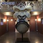 Orangutan Face Bronze Statues Sculpture Captivating