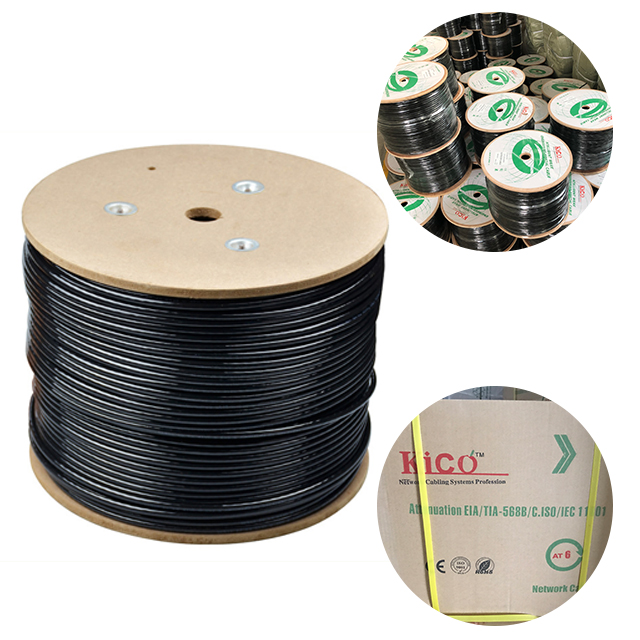 Kico 1000FT FTP Cat5e Network Cable 305m 24AWG Bare Copper Optional Color