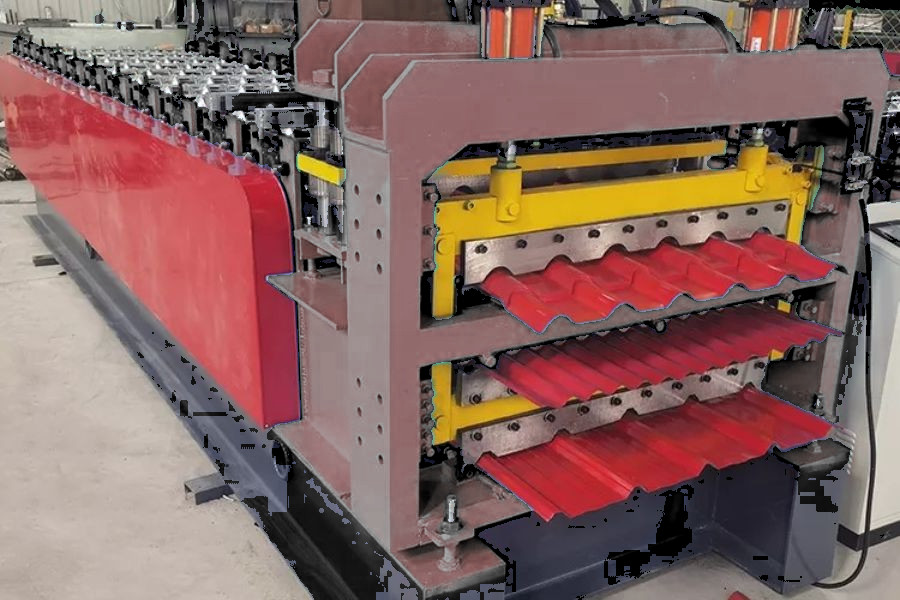 3-In-1 Triple Layer Metal Roofing And Siding Roll Forming Machine