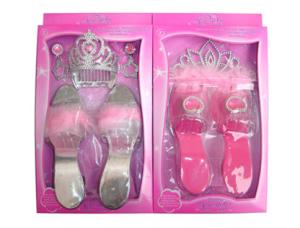 China Beautiful toy set for little girls Hot sell princess set with shoes,crown,earring wholesale