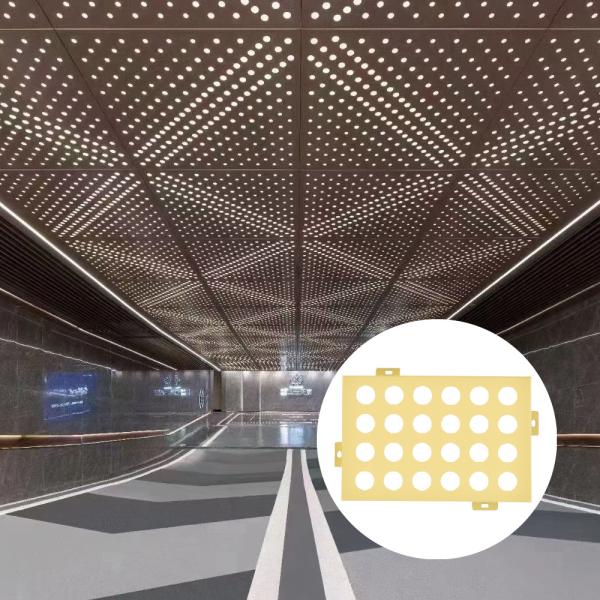 Environmental Friendly Aluminum Veneer Panel For Cladding Wall Decoration