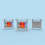 Waterproof Dustproof Touch Digital Outdoor Advertising Screens 55 Inch All In
