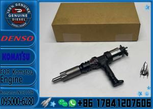 China Huida Excavator 12V140E-3 Engine Fuel Injector 095000-6280 6219-11-3100 with Stock Available wholesale