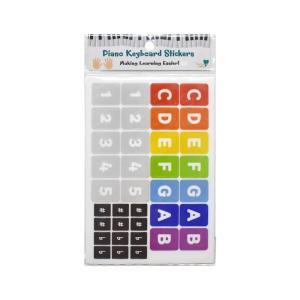 China Reusable Removable Piano Keyboard Label Stickers Printable wholesale