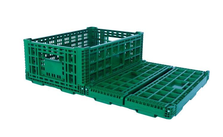 Cheap foldable plastic mesh fruit crate Manufacturer