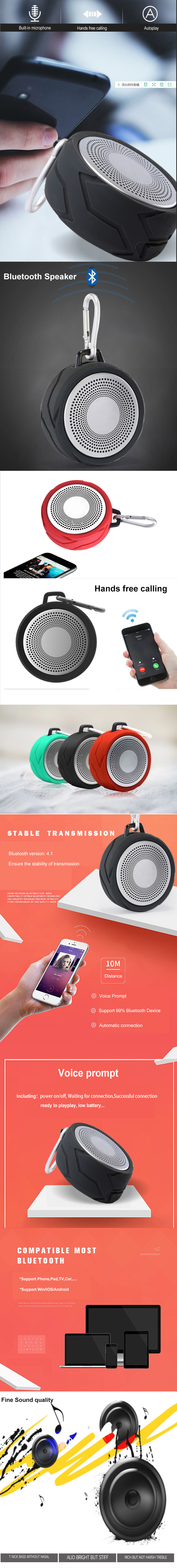 Wholesale price Blue-tooth speaker for home use with Large capacity battery