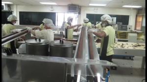 China Good Price Biscuit Cream Sandwiching Machine 3 To 8mm Biscuit Thickness wholesale